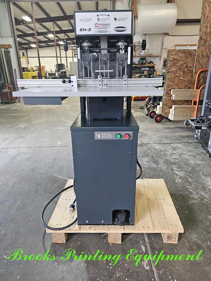 Used Challenge EH3-D Paper Drill, 2017