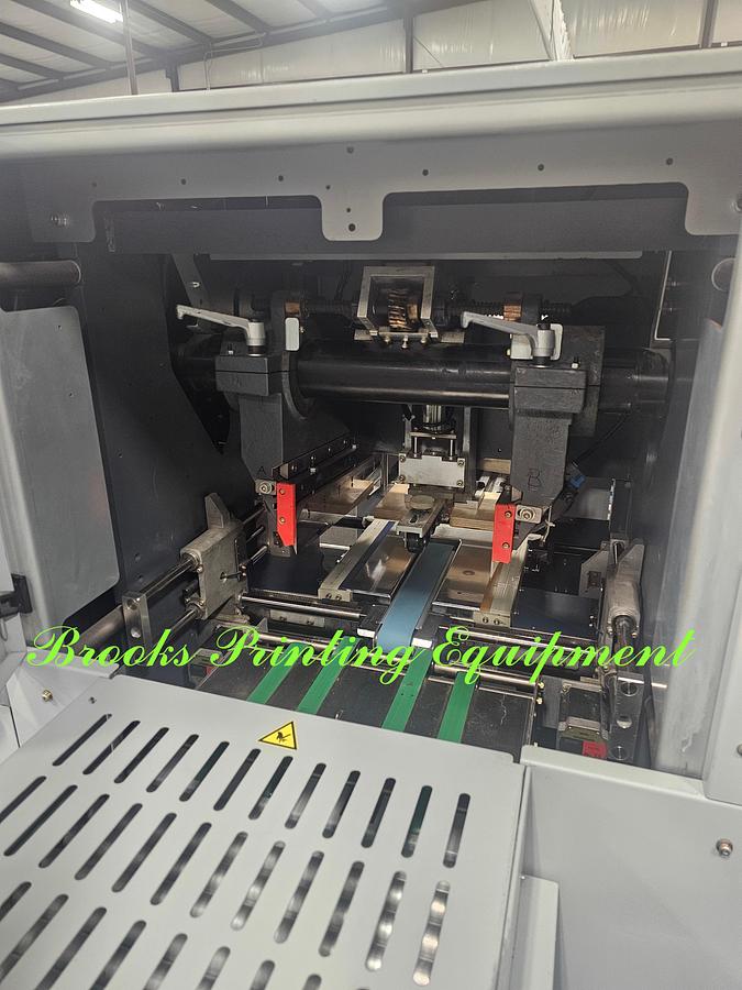 Used Horizon HT-80 Three Knife Trimmer with Conveyors, 2014