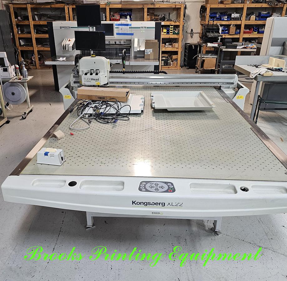 Used Kongsberg XL22 Digital Cutting and Routing Table, 2011
