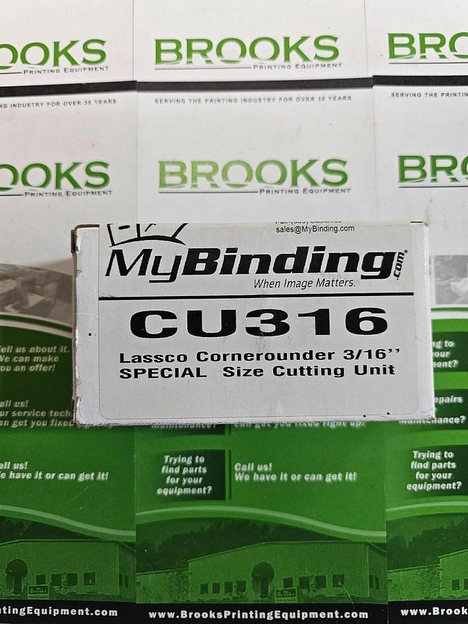 Lassco Cornerounder Die 3/16", Part #CU316