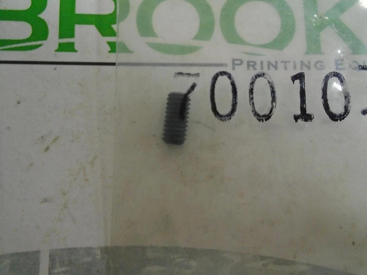 Used AB Dick Socket Set Screw, Part #7001003