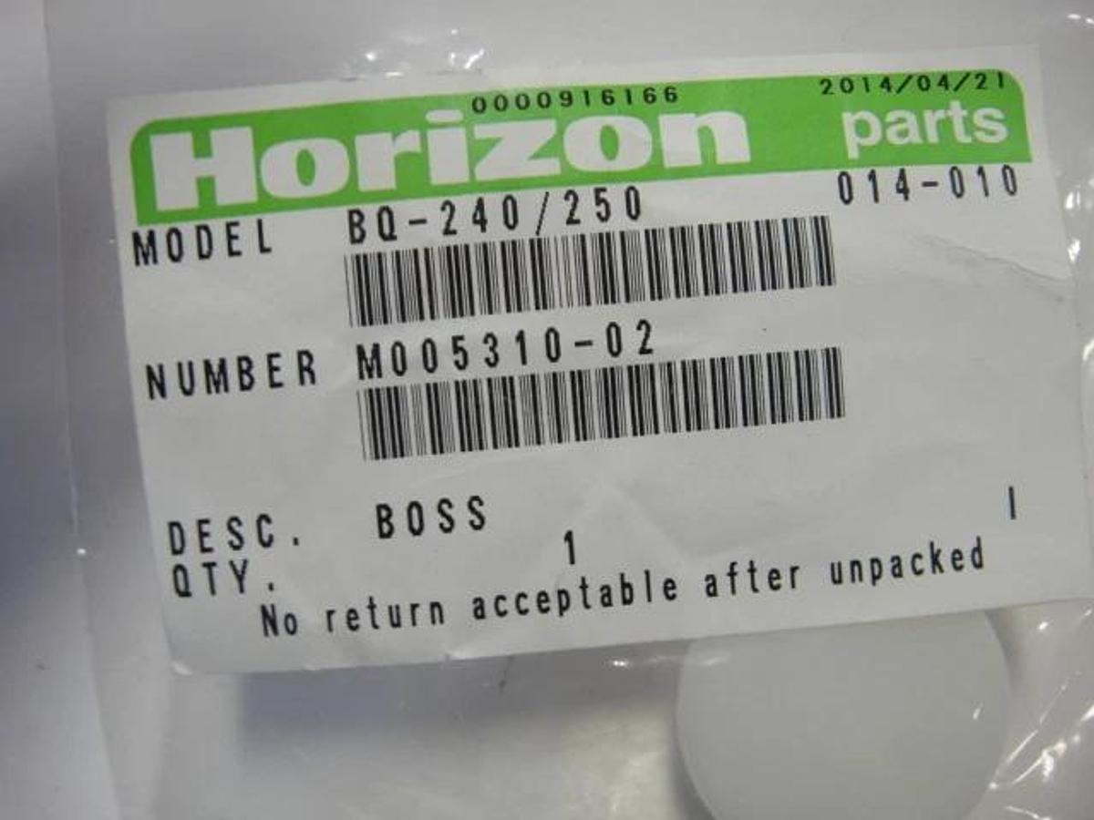 Used Horizon BQ 240/250 Boss, Knob Part #M005310-02