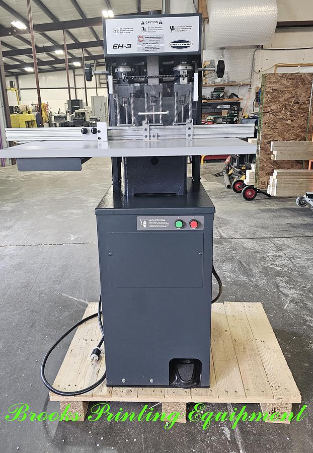 Used Challenge EH3-D Paper Drill, 2017