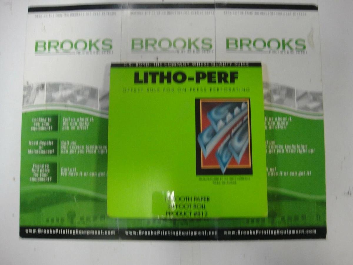 Litho-Perf 12 Tooth, Product #812