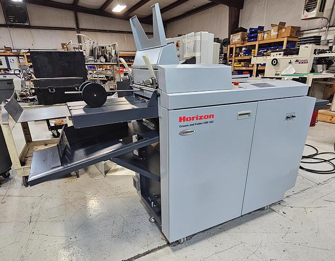 Used Horizon CRF-362 Creaser/Folder, 2013 Video
