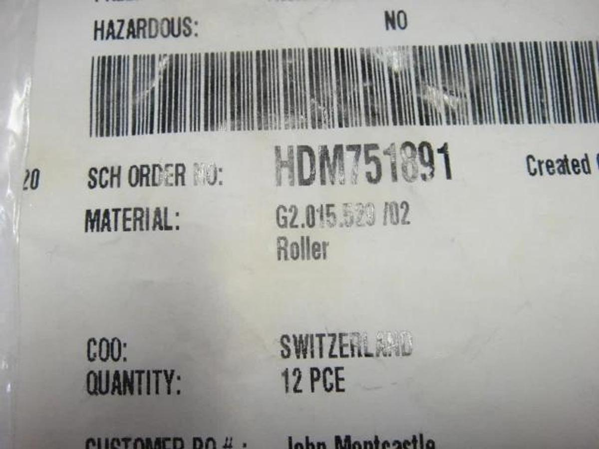 Used Heidelberg OEM Roller, Part #HDM751891