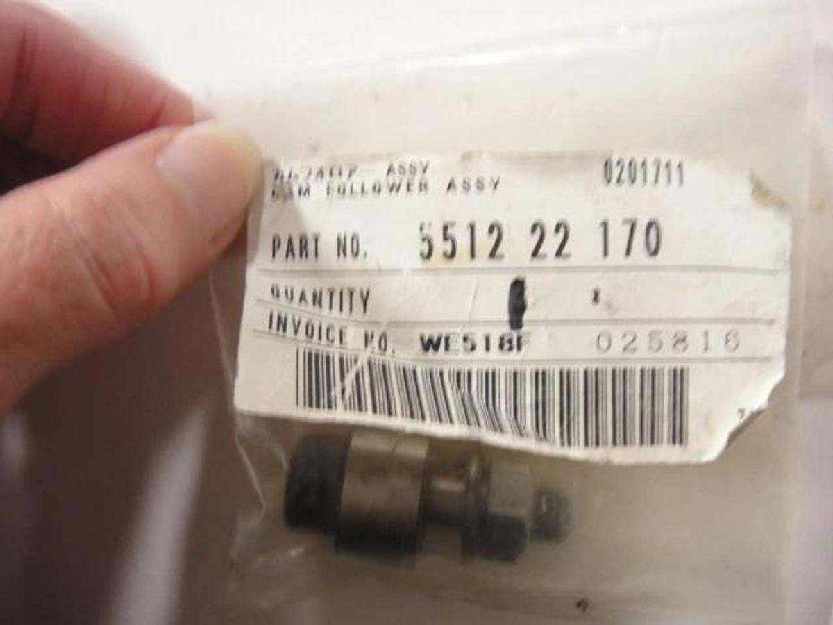 Used Ryobi Cam Follower Assembly, Part #5512 22 170