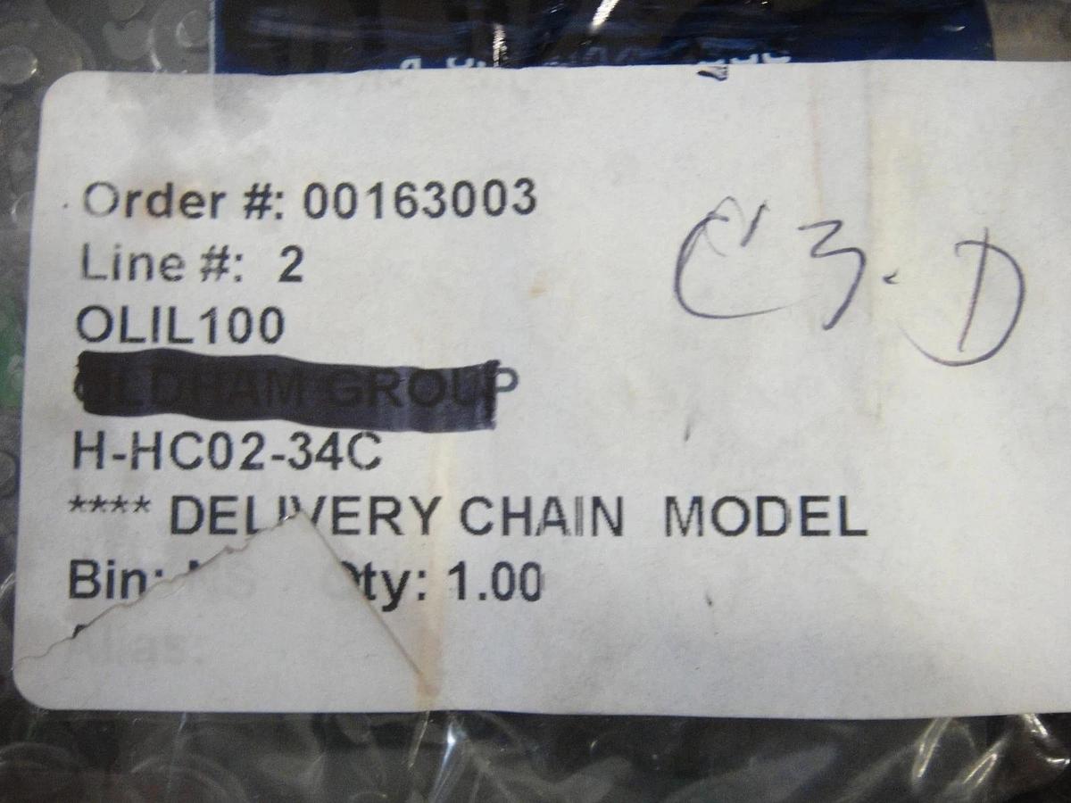 Used Hamada RS/VS 34 Delivery Chain (OS), Part #HC02-34C