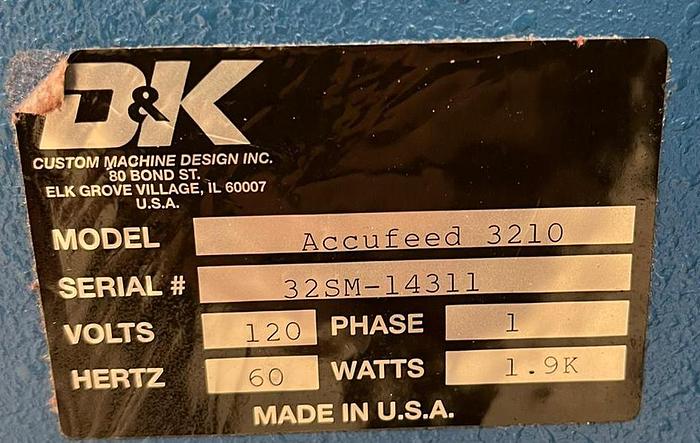 Used D & K System 32150