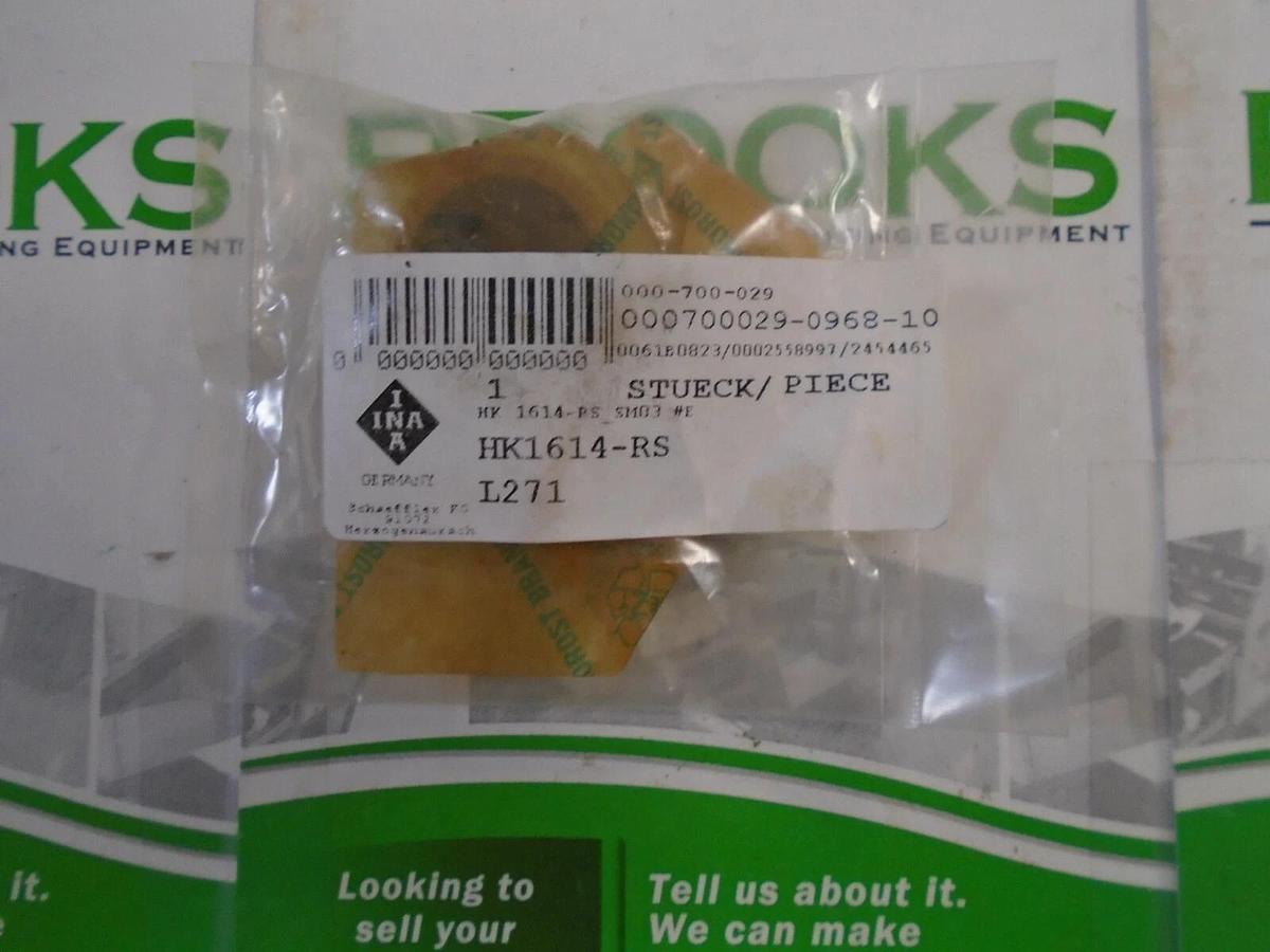 INA Drawn Cup Needle Roller Bearing (Hamada), Part #HK1614-RS