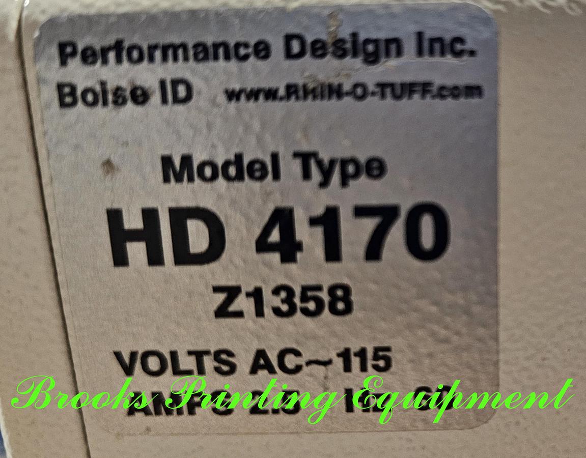 Used Rhin-O-Roll HD 4170