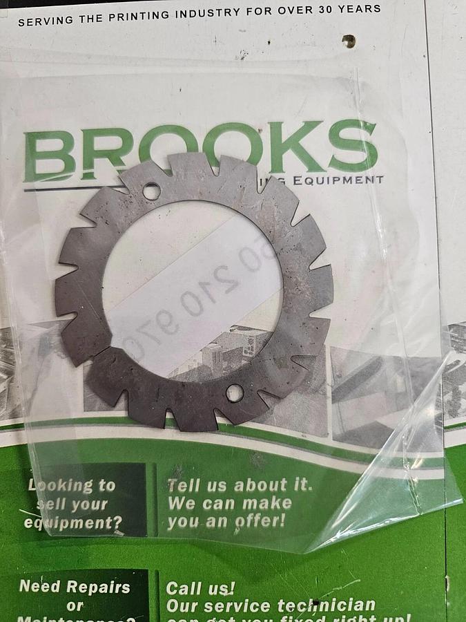 Used MBO/Stahl Split Perf 16 Teeth, Part #50210970