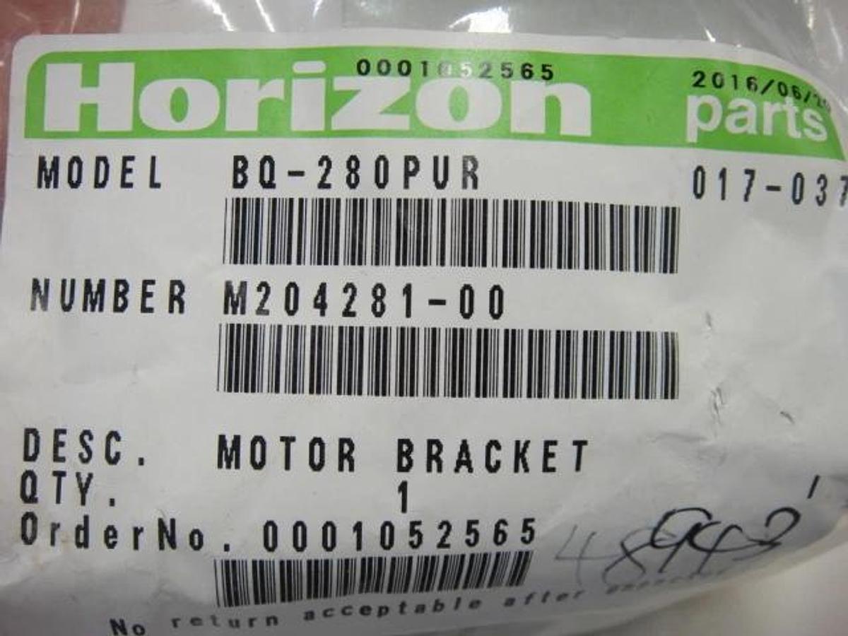 Horizon BQ 280 Motor Bracket, Part #M204281-00