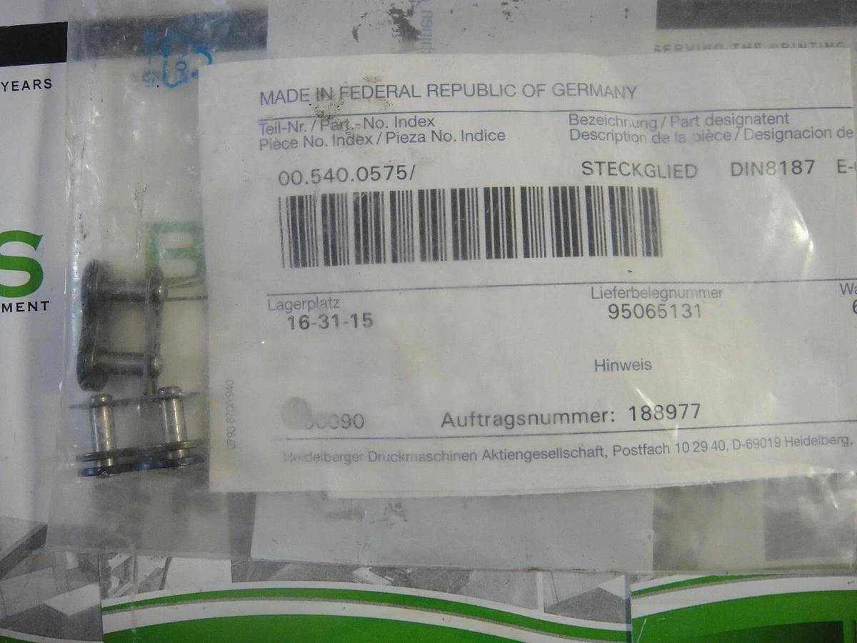 Heidelberg Connecting Link (Metric) Part #00.540.0575