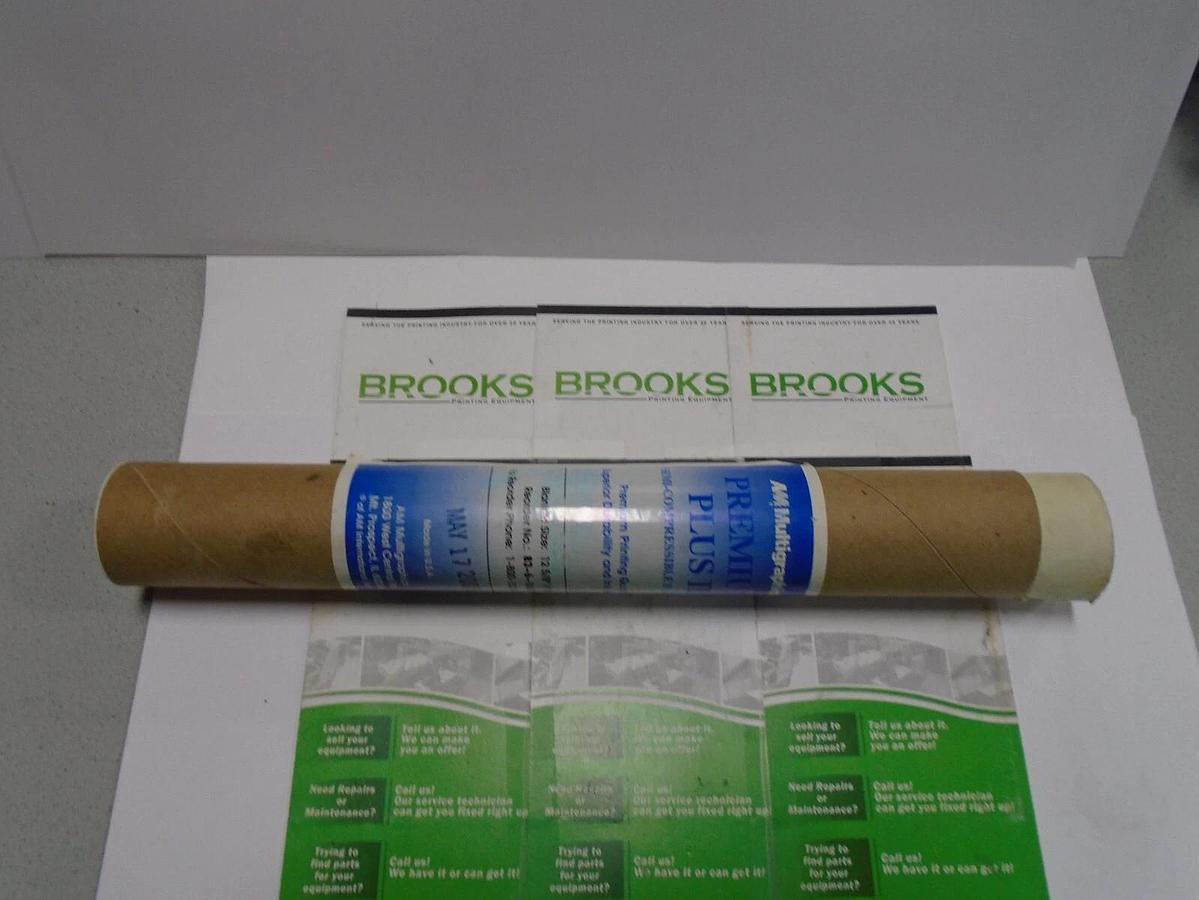 Multigraphics Premium Plus Semi-Compressible Blanket, Part #83-6-106765