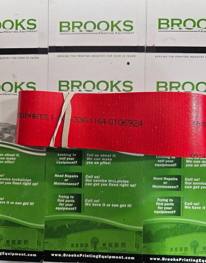 MBO Infeed Belt 50 x 2100, Part #0106924