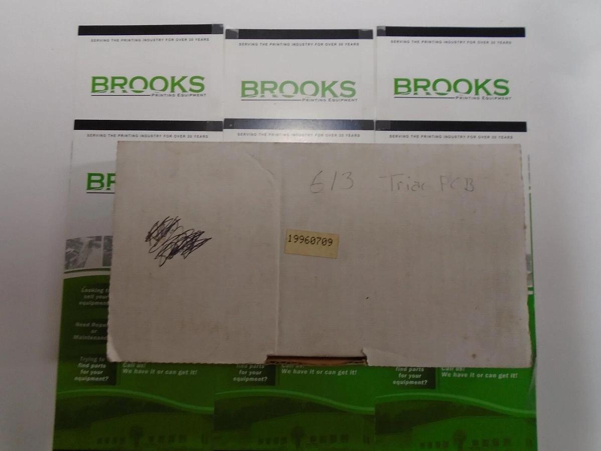 Itek Camera OEM PC Board Assembly (Triac Switch) , Part #19960709