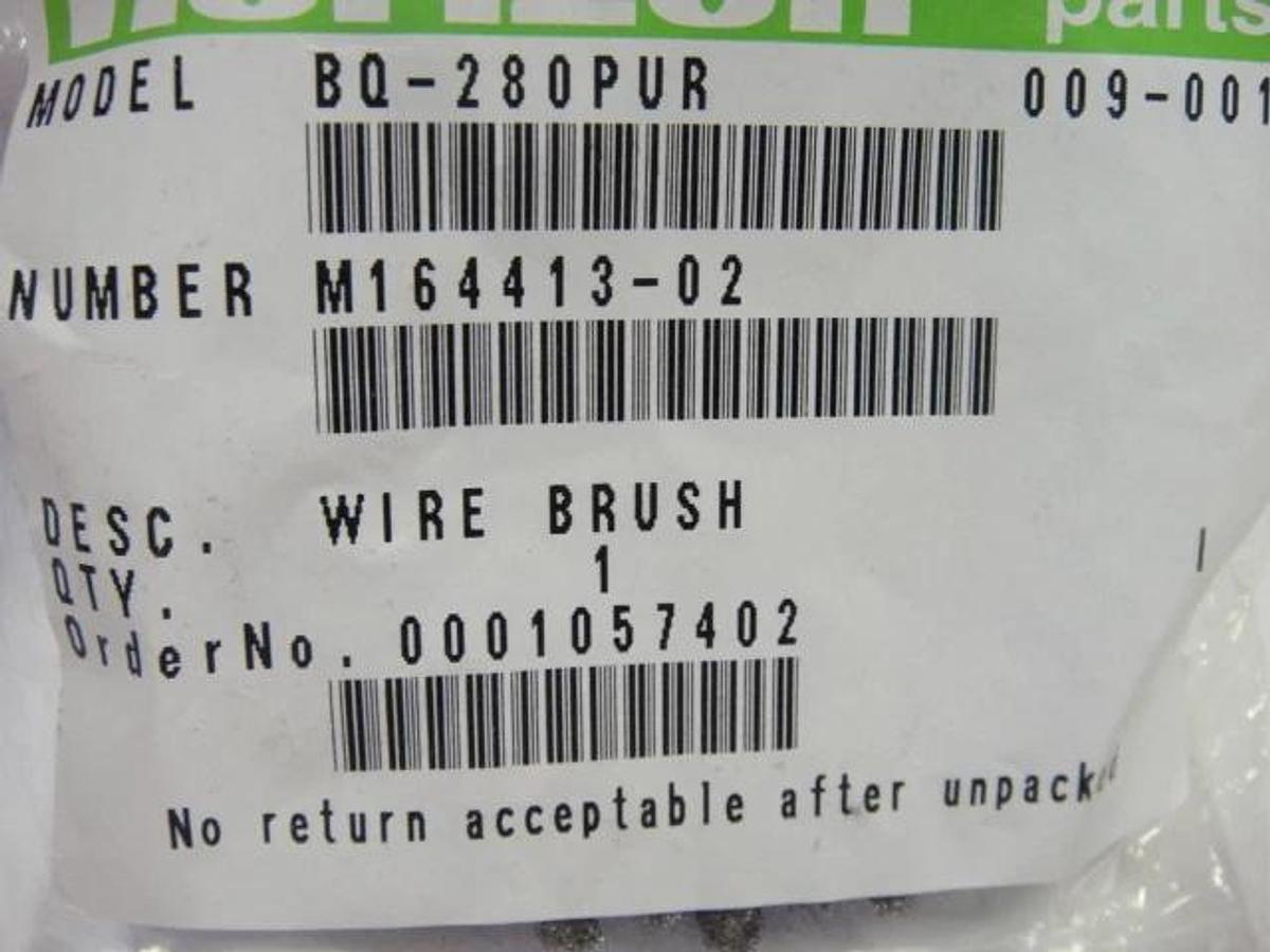Used Horizon BQ 280 PUR Wire Brush, Part #M164413-02