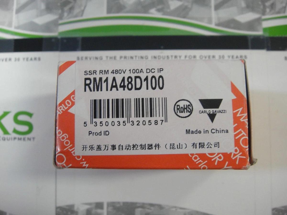 Carlos Gavazi Electromatic SS Panel Mount Control Voltage, Part #RM1A48D100