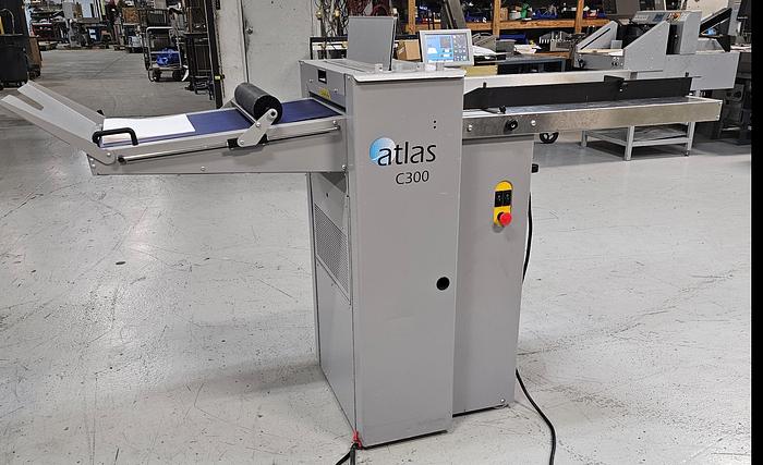 Used Formax Atlas C300 Automatic Creaser/Folder, Video