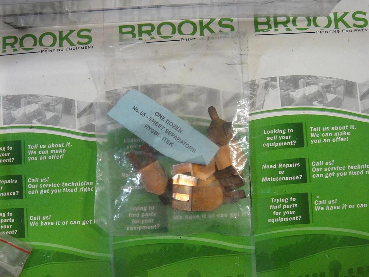 Ryobi-Itek Sheet Separators, Part #65
