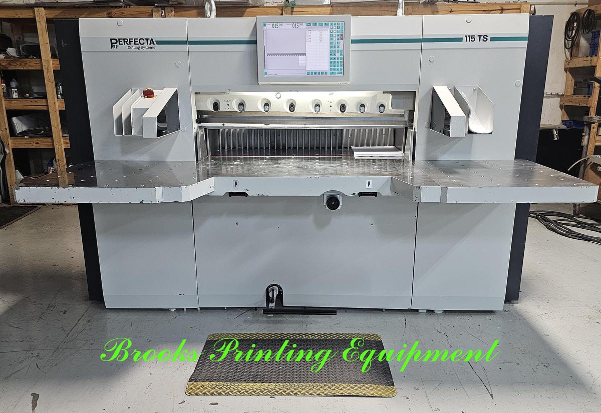 Used Perfecta 115TS, 2013 Video