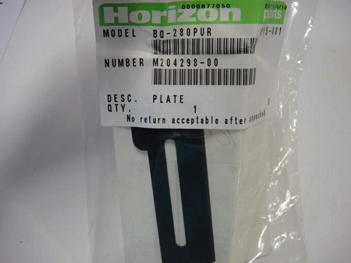 Horizon Plate, Part #M204856-00