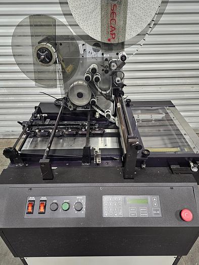 Used Secap STD PrintStream II Tabber, Video