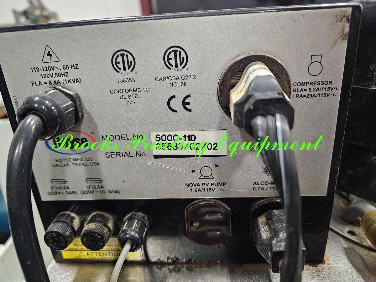 Used Royse 6000-11D Recirculator