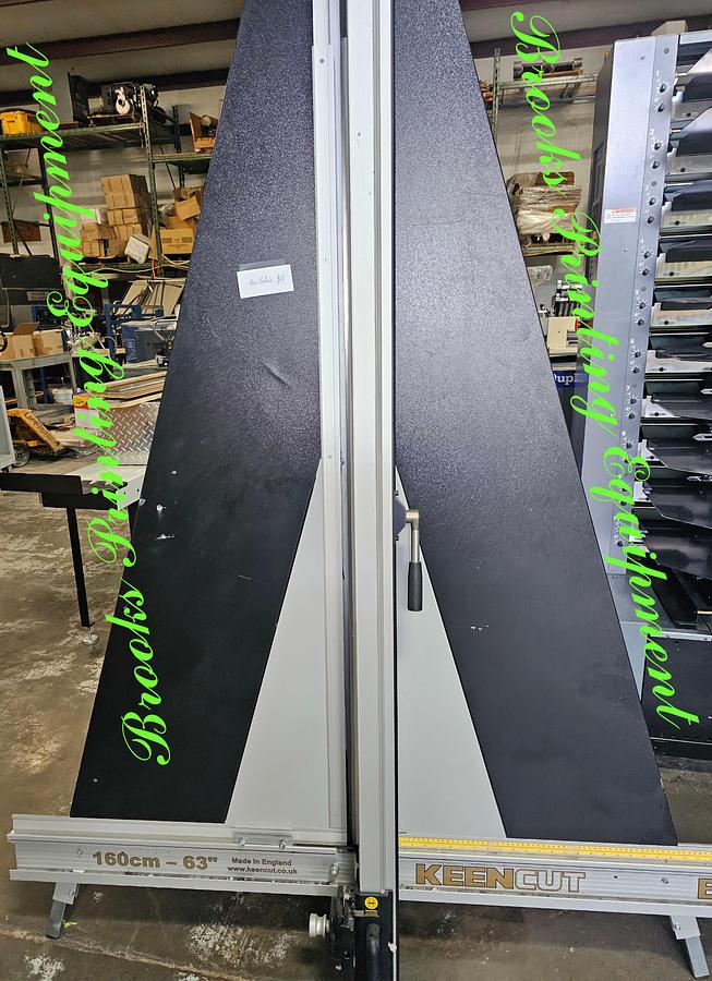 Used Keen Cut Excalibur 1000 63" Substrate Cutter