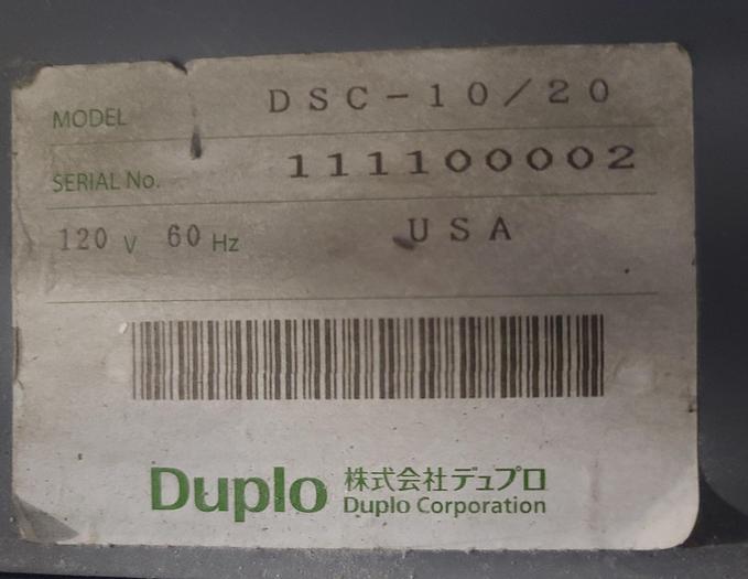 Used Duplo DSC-10/20 Collator