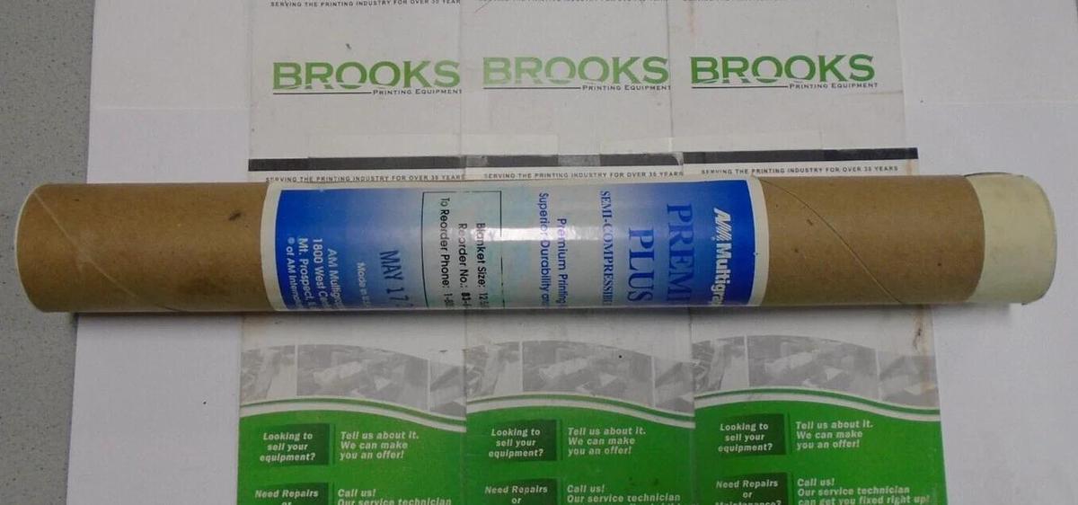 Multigraphics Premium Plus Semi-Compressible Blanket, Part #83-6-106765