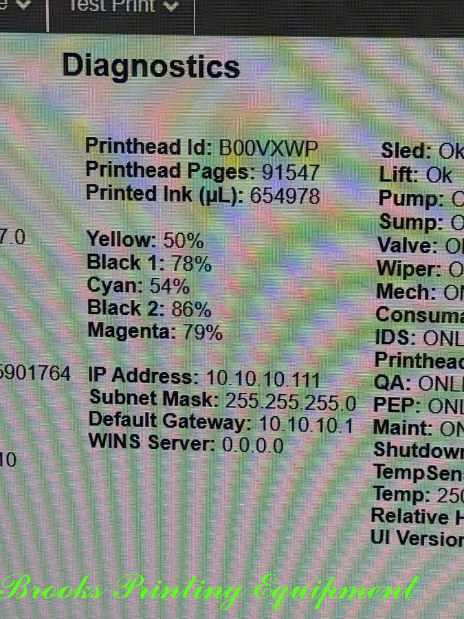 Used Printware iJetColor NXT, Video 