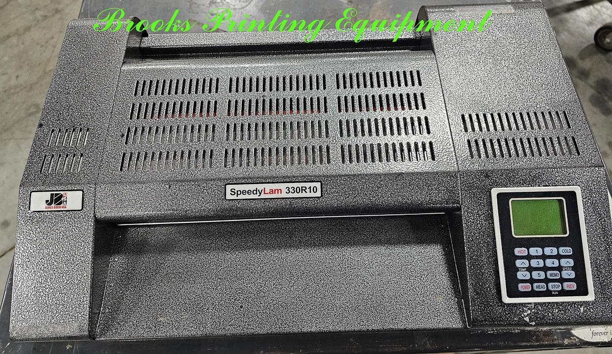 JBI Speedy-Lam 330R-10 Roller Pouch Laminator