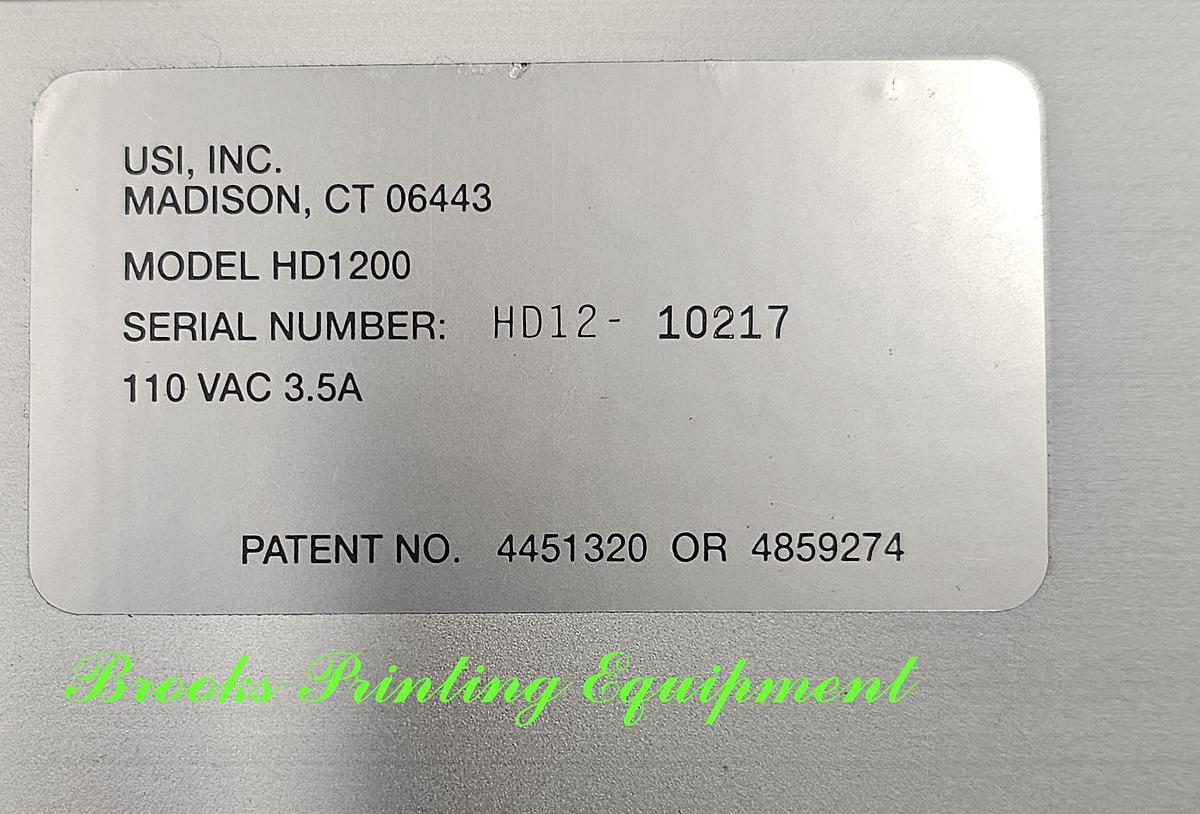 Used USI HD 1200 12" Thermal Pouch Laminator, Video