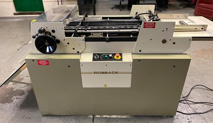 Used Rosback 223SR High Speed Perforating, Scoring, and Slitting Machine, 2007