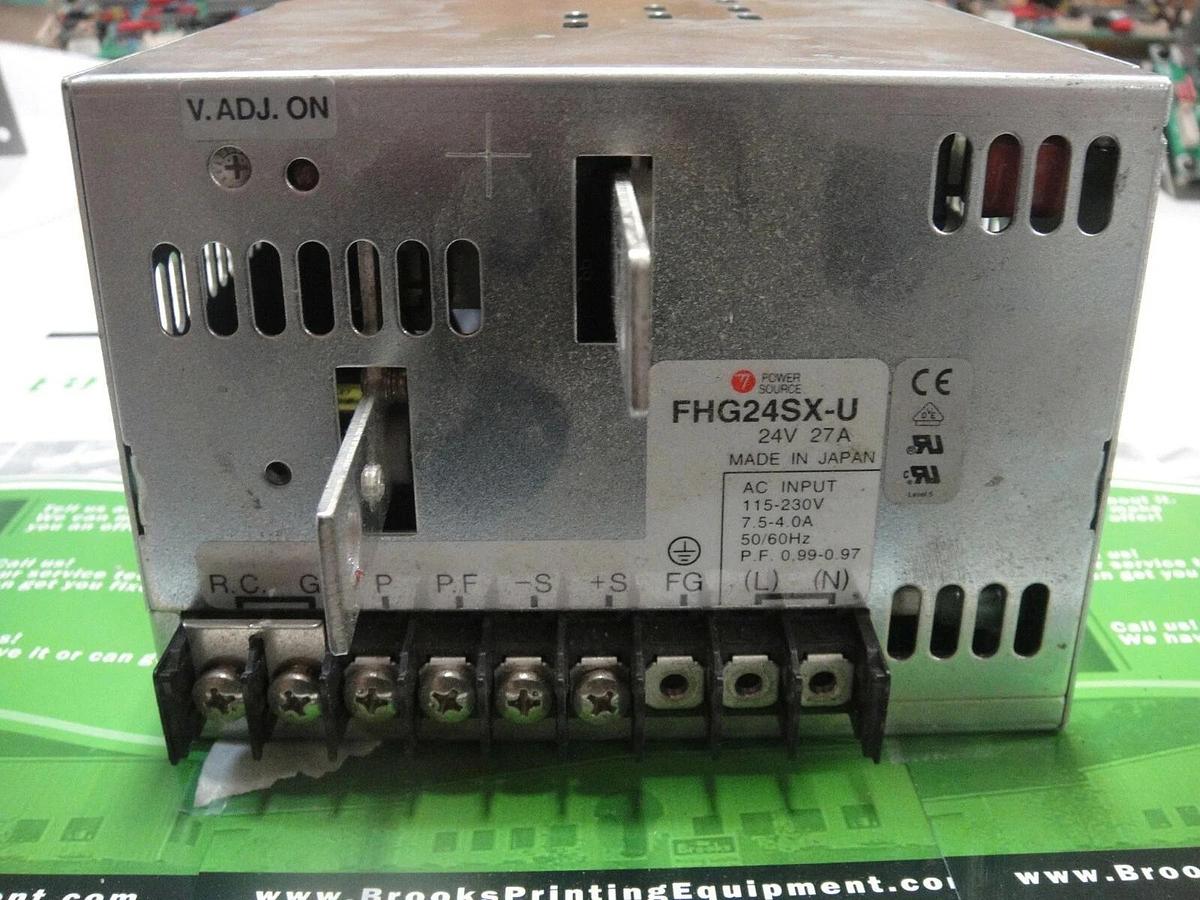 Used Duplo 10/60 Collator switching Power Supply, Part #057-10062