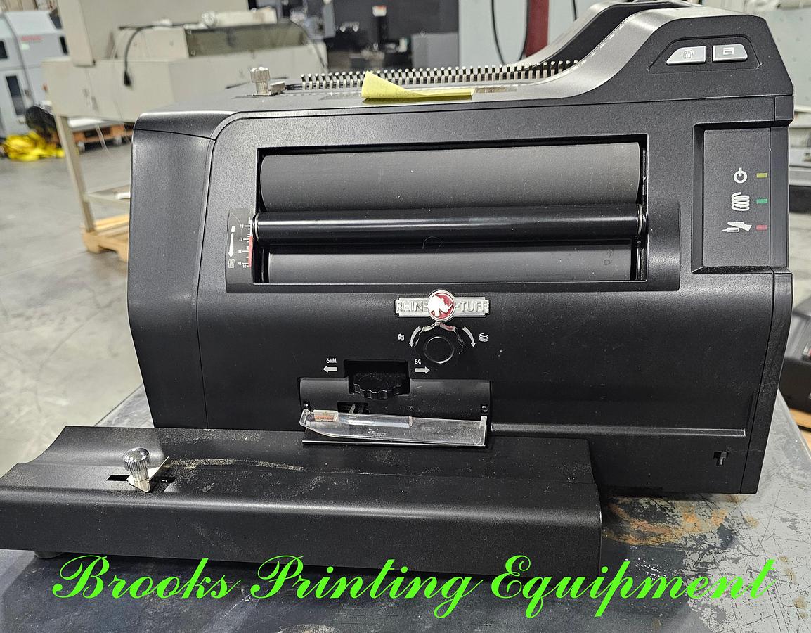 Used Rhin-O-Tuff CB 3000 Coil Binding Machine