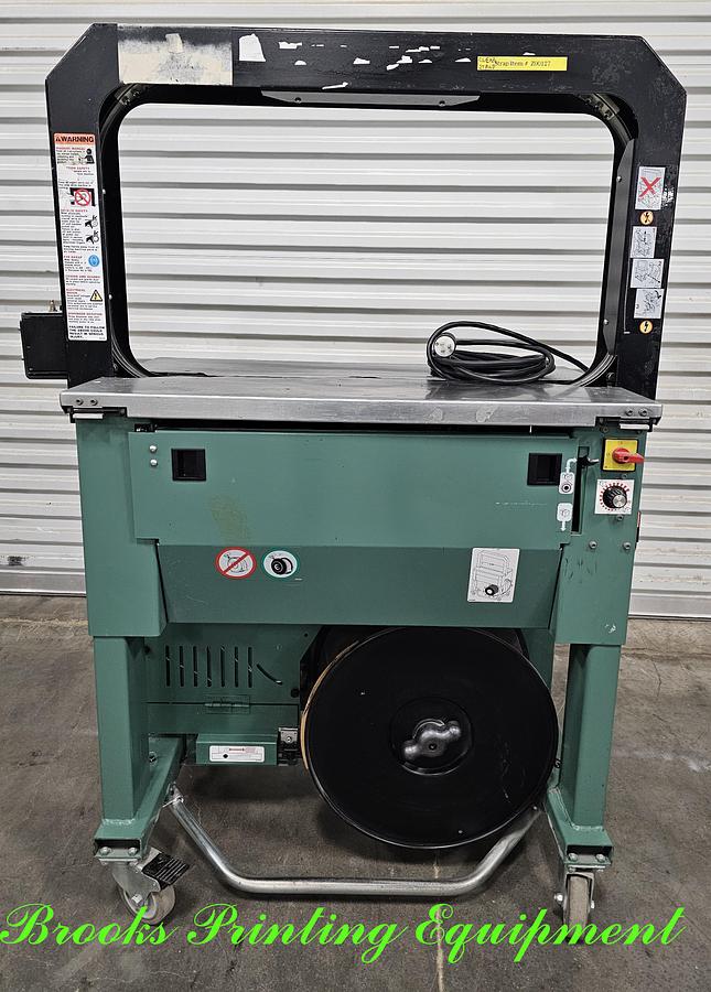 Used Signode LB-2000 Strapping Machine, 2002