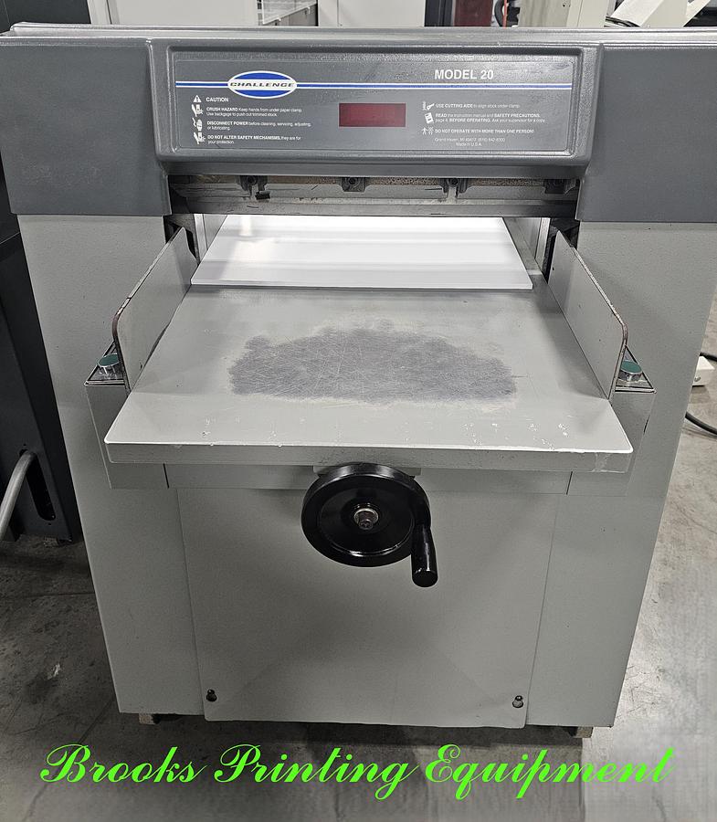 Used Challenge Model 20