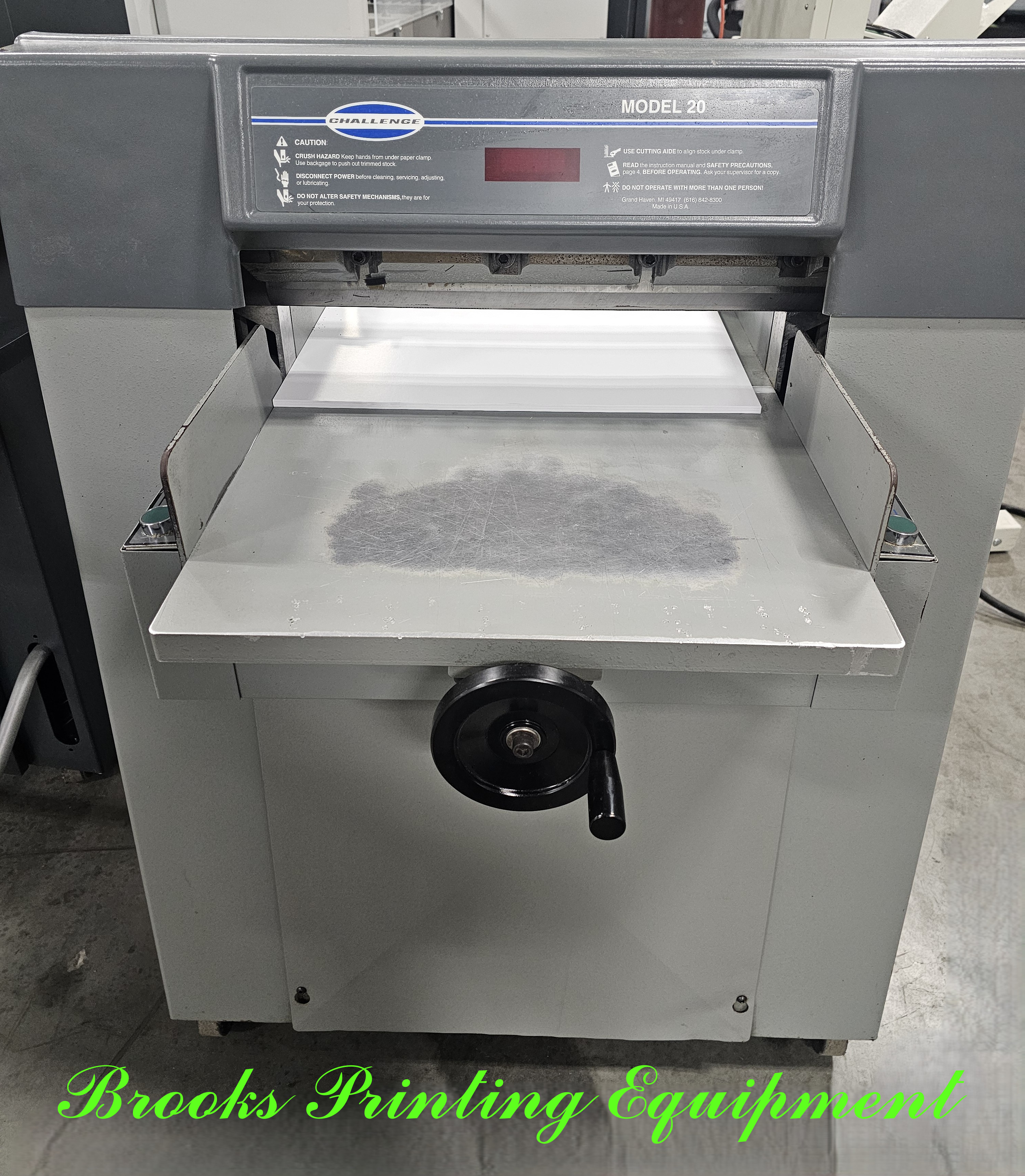 Used Challenge Model 20