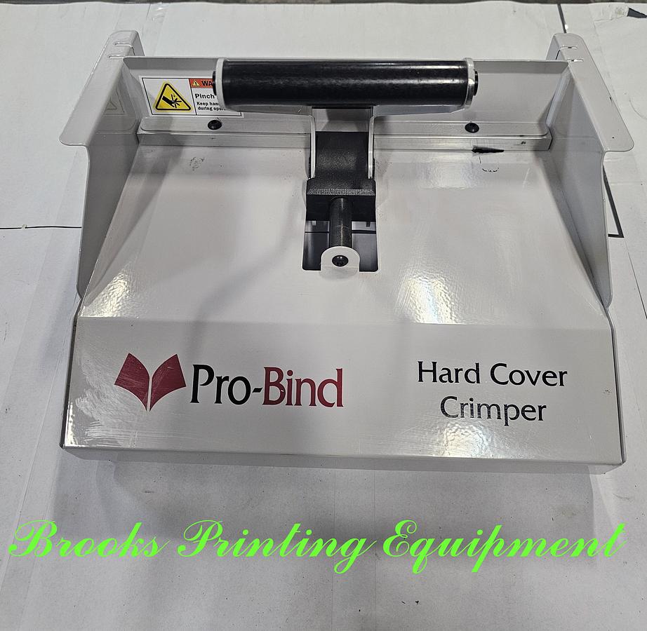 Used Pro-Bind Hard Cover Book Crimper