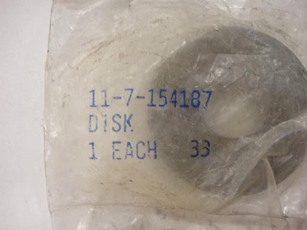 Used Multigraphics Drive Disc (F), Part #M-11-7-154187