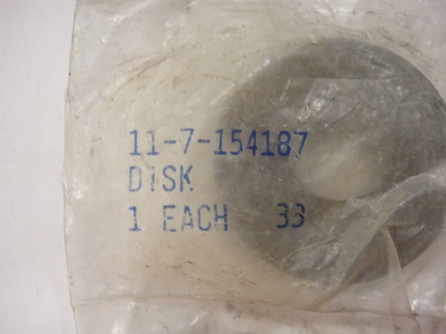 Used Multigraphics Drive Disc (F), Part #M-11-7-154187