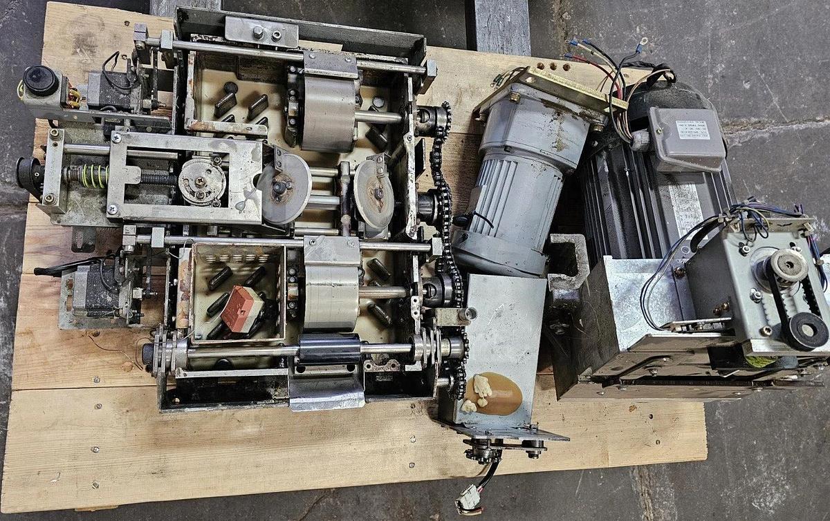 Used Horizon  BQ 270 Milling Motor, Glue Pot, Drive Motor and Clamp Nipping Motor