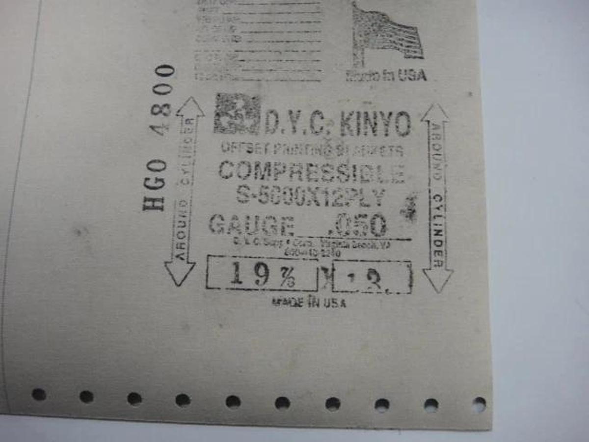 Blanket, S-5000x12 Ply