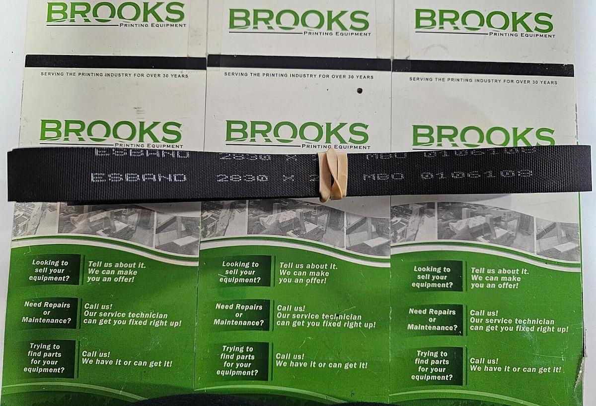 MBO Cross Carrier Belt 2830mm x 20, Part #0106108