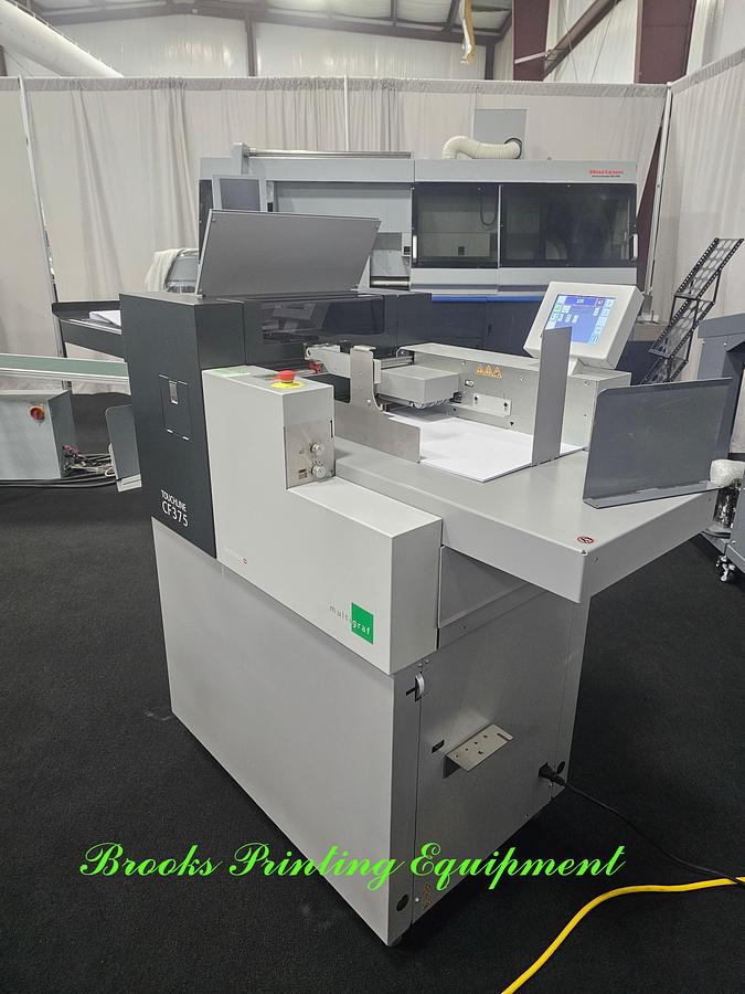 Used Multigraf Touchline CF375, 2025 Video