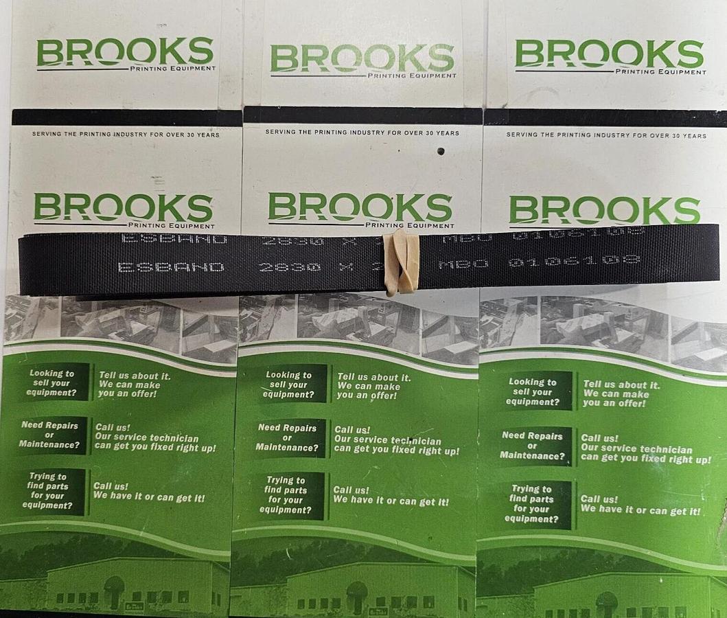 MBO Cross Carrier Belt 2830mm x 20, Part #0106108