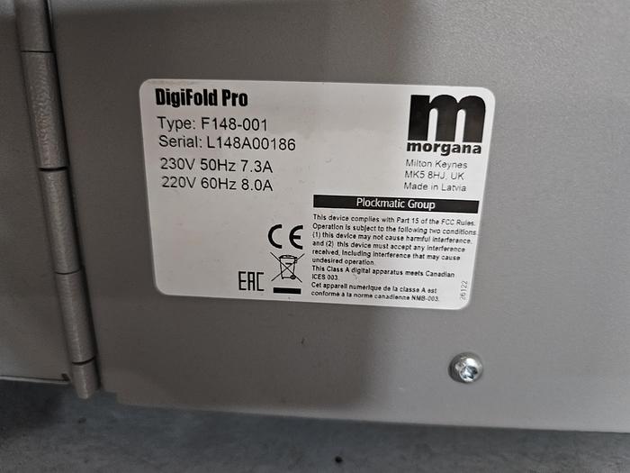 Used Morgana Digifold Pro, Video